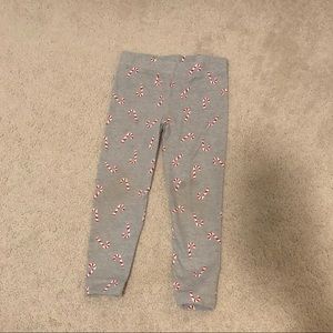 Candy cane leggings